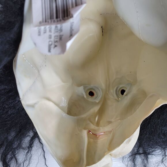 Jigsaw Puppet Halloween Mask Don Post Studios Horror Wig Hair Licensed SAW Film - Picture 6 of 9